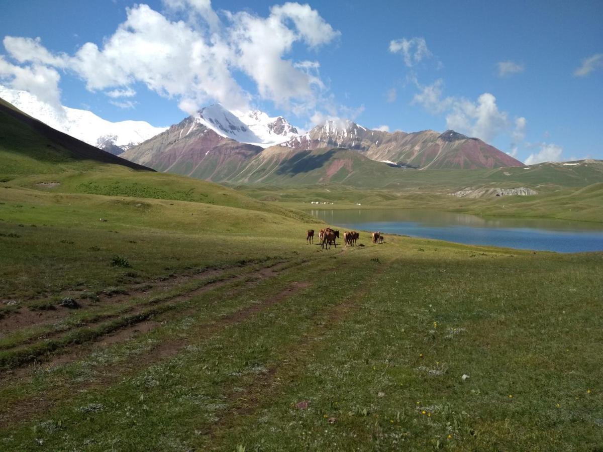 Yurt Camp Lenin Peak Hotel Kara-Kavak Bagian luar foto